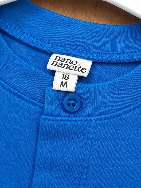T-shirt jongen Nano & Nanette blauw 18 maanden nieuw – photo 3